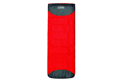 Wildtrak Murchison 190x75cm Camper Sleeping Bag Thermal Camping Sleeper Red