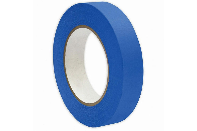 1x Blue Masking Tape 24mmx50m UV Resistant Painters Painting Outdoor Adhesive