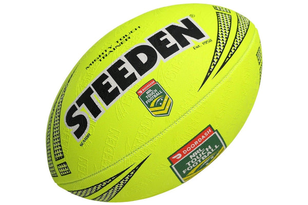 Steeden NRL Mighty Touch Trainer Ball - Yellow - Junior