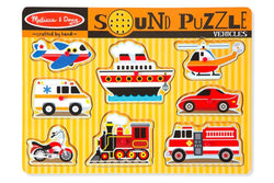 Melissa & Doug: Vehicle - Sound Puzzle