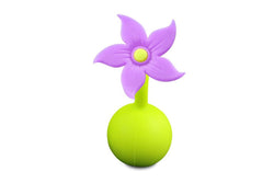 Haakaa: Silicone Breast Pump Flower Stopper Lily - Purple