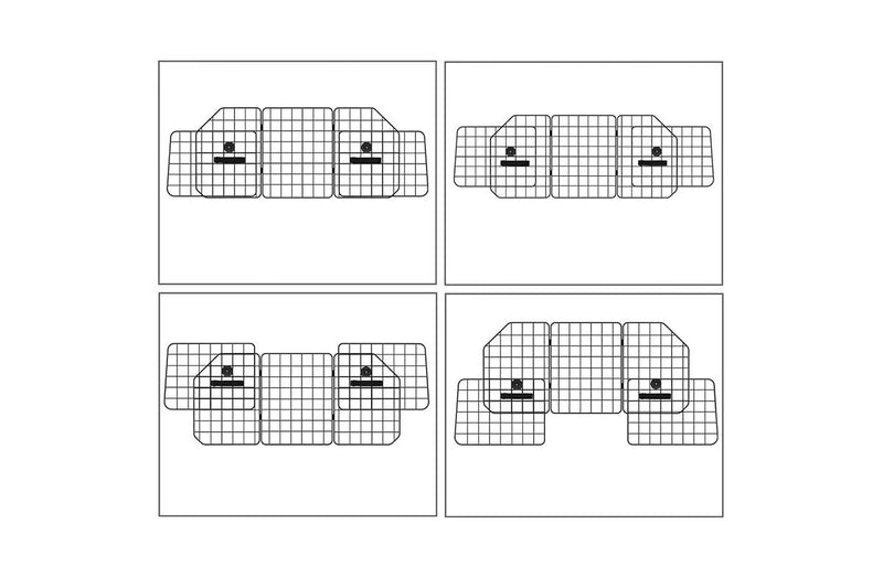 Adjustable Large Dog Car Barrier