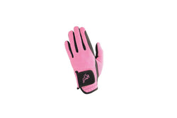 Hy5 Children/Kids Every Day Two Tone Riding Gloves (Black/Pink) (M)