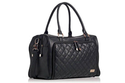 Isoki: Double Zip Satchel - Ebony