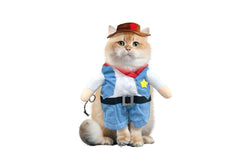 ZOOMIES Pet Cowboy Costume - Small