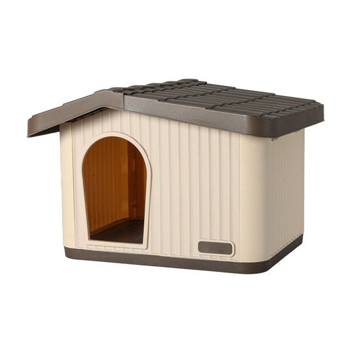 Pawz Dog House Plastic Pet Cage Small Medium Dogs Weatherproof Kennel Vent
