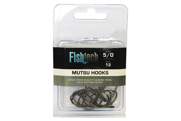 Fishtech Mutsu Hooks 5/0 x 12