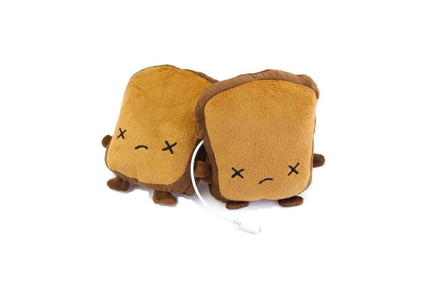 Toasty Bread Usb Glove Warmers - One Size - Set Of 1