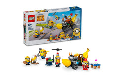 LEGO Despicable Me 4: Minions and Banana Car - (75580)