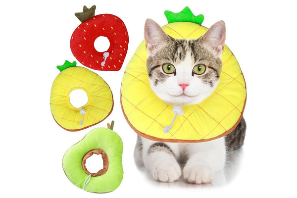 3-Piece Soft Adjustable Cat Collars - Size L