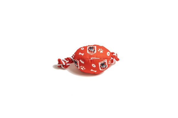 The Stubby Club St. George Illawarra Dragons NRL Themed Durable Dog Cat Chew Toy