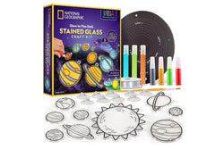 National Geographic: Stained Glass Solar System Craft Kit