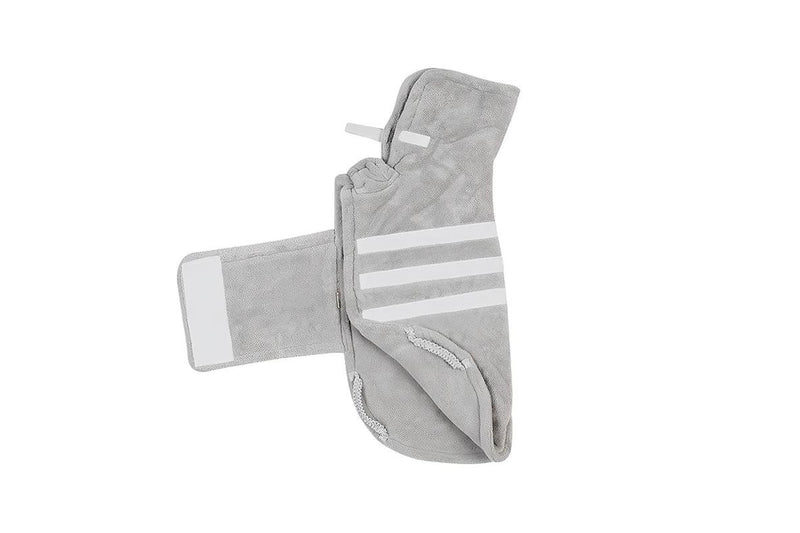 Petswol: Quick Drying Pet Bathrobe - Grey (M)