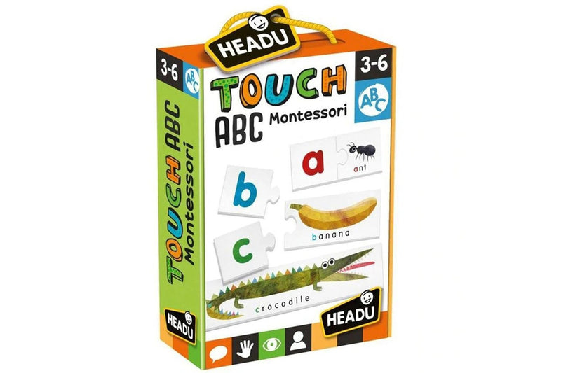 Headu Montessori Touch ABC Alphabet Puzzle Kids Educational Reading Game 3-6y