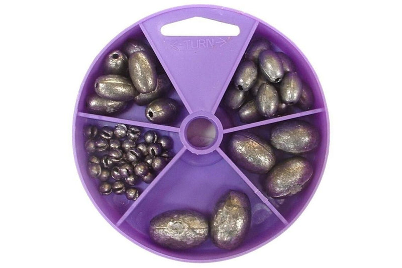 Gillies Dial Pack - Assorted Egg Sinkers x 55