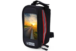 Bicycle Frame Bike Phone Holder Waterproof Bag Case Red