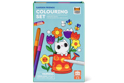 Tiger Tribe: Colour Change Colouring Set - Garden Friends