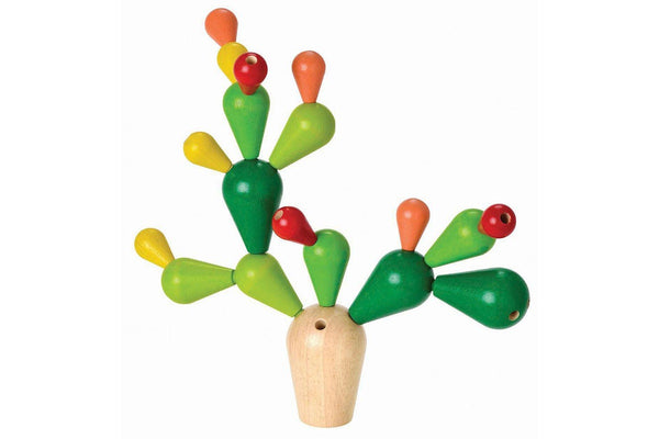 Plan Toys Balancing Cactus Kids Childrens Interactive Play Fun Toy Playset 3+