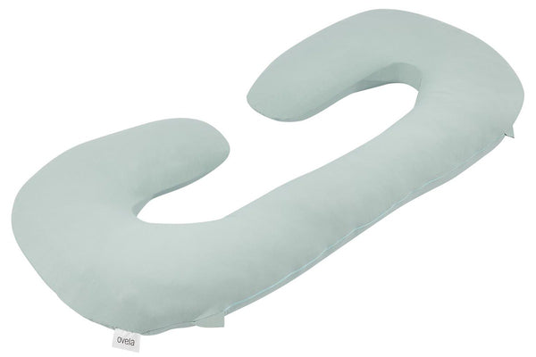 Ovela C-Shape Full Body Pregnancy Pillow-Green