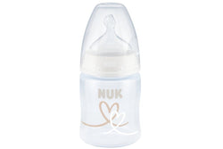 NUK: First Choice Plus Baby Bottle - White (150ml)