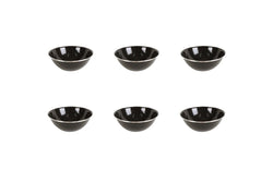 6x Wildtrak Premium Enamel Bowl Jumbo Great for Dining Outdoor Camping 19x7cm