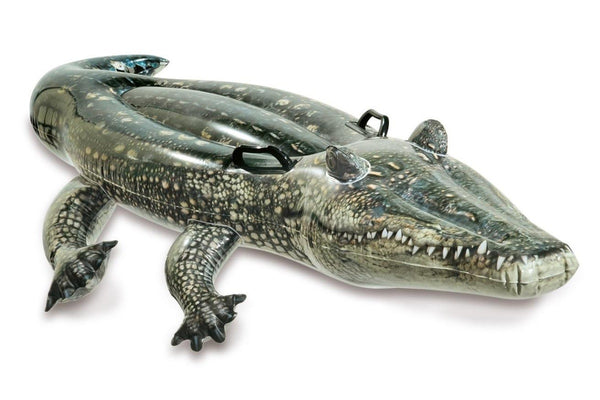 Intex: Realistic Gator Ride-on