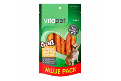 VitaPet: Chicken Wrapped Rawhide (18 Pack)