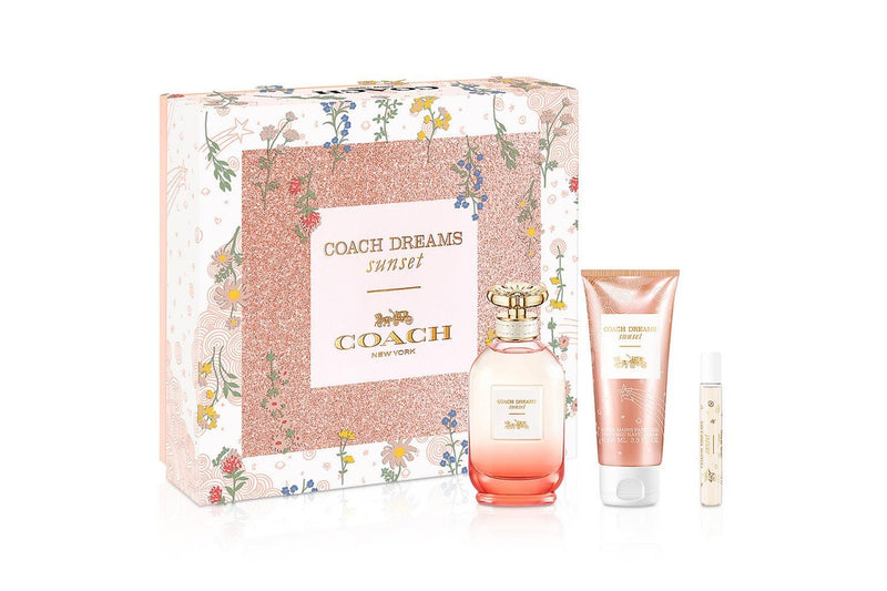 Coach: Dreams Sunset 90ml EDP 3 Piece Gift Set