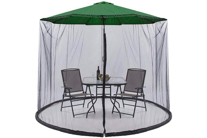 Outdoor Patio Umbrella Mosquito Net Screen