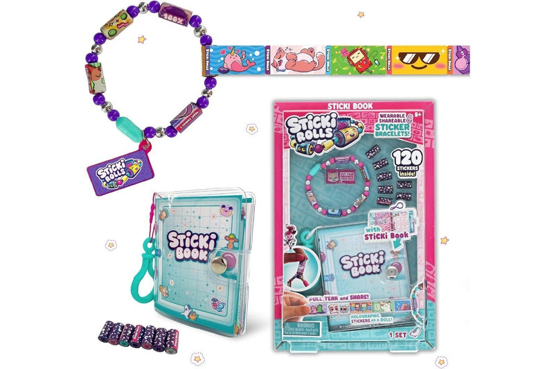 Sticki Rolls: Sticki Book Pack (Assorted)