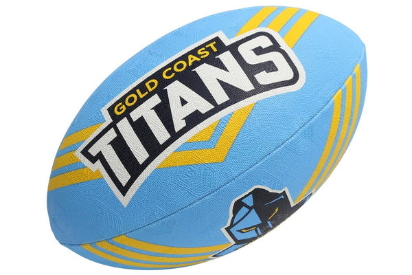 Steeden NRL Gold Coast Titans Supporter Ball - 11 inch