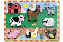 Melissa & Doug: Farm Chunky Wooden Puzzle