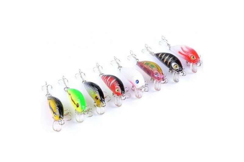 Pack Of 5 5cm 3.6g Bionic Mino Hard Lures