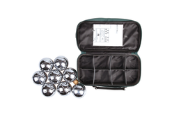 Deluxe Boules Bocce 8 Alloy Ball Set