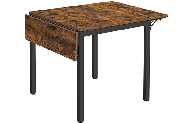 Vasagle : Folding Dining Table - Rustic Brown