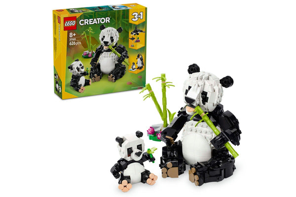 LEGO Creator: 3-In-1 Wild Animals Panda Family - (31165)