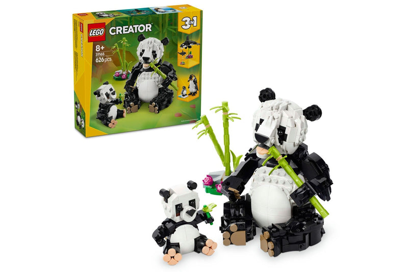 LEGO Creator: 3-In-1 Wild Animals Panda Family - (31165)