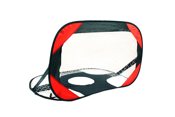 Toys For Fun 2-in-1 Foldable 43.5x32cm Portable Soccer Net Outdoor Sports Red