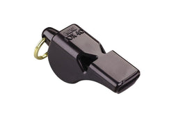 Fox 40 Classic Whistle Safety Outdoor Camping Sports Referee Football - Black