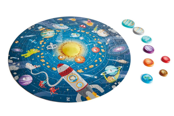 Hape: 100-Piece Puzzle - Solar System