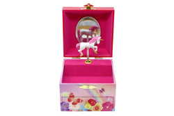 Pink Poppy: Unicorn Butterfly - Musical Jewellery Box (Small)