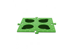 2PK Tech4Pets Mat Board Organiser Storage Holder For Talking Buttons Floor Green