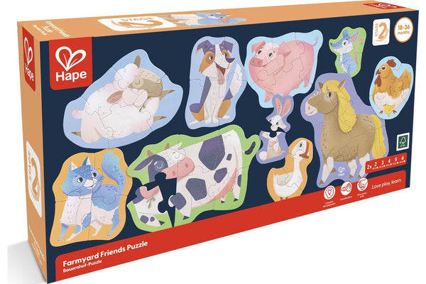 Hape: Farmyard Friends Puzzle