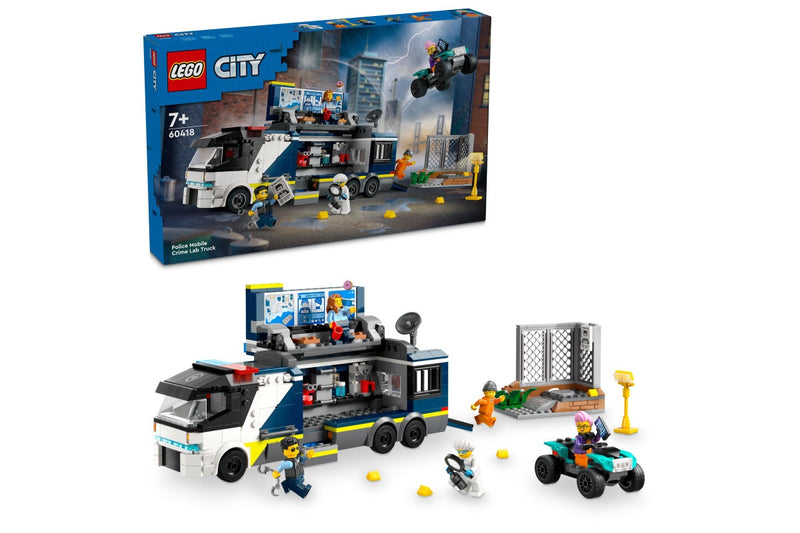 LEGO City: Police Mobile Crime Lab Truck - (60418)