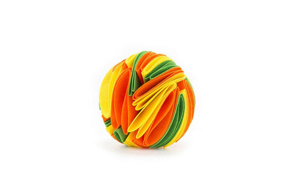 Pet Snuffle Ball Yellow