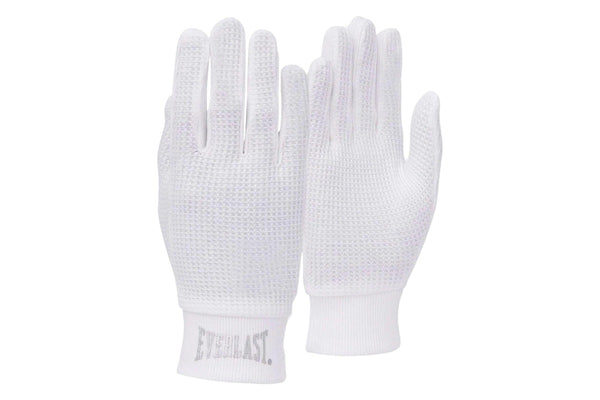 Everlast White Cotton Gloves Liners Training Boxing Gym