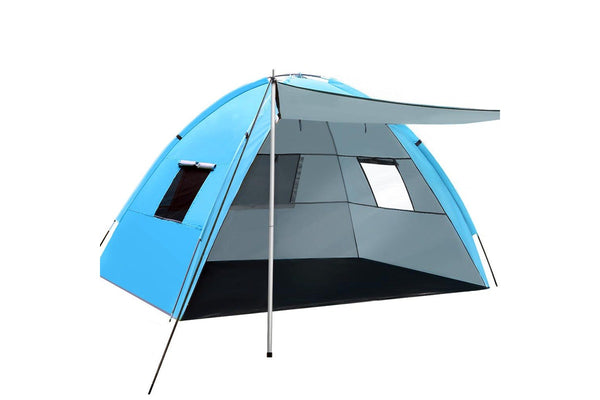 Weisshorn Camping Tent Beach Tents Hiking Sun Shade Shelter Fishing 2-4 Person - One Size