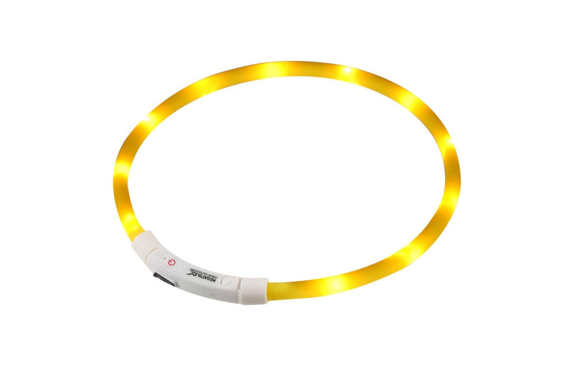 Regatta LED Dog Collar (Yellow) (One Size)