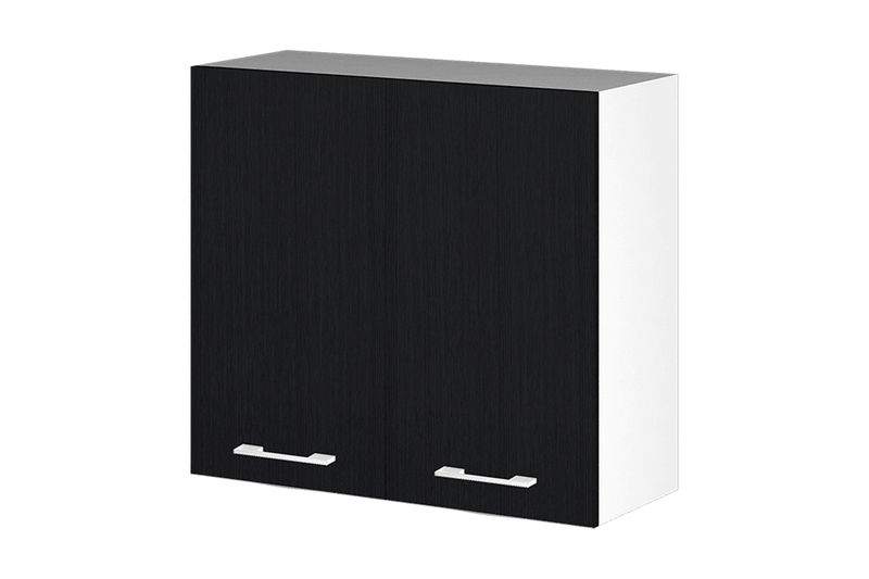 Rebon Kitchen Wall Cabinet 800mm Black Oak