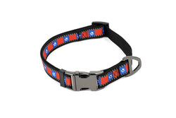 NRL Newcastle Knights Merch Pet Dog Reflective Adjustable Collar Nylon 38cm-58cm